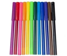 Topwrite - Markerių / rašiklių / žymeklių rinkinys 12 vnt.