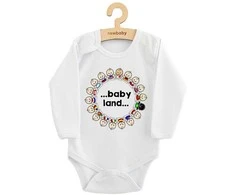 Vaikams atspausdintas kūnas New Baby ...kūdikių žemė..., 56 (0-3m)