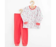 Vaikiška medvilninė pižama New Baby gėlės, 116/122