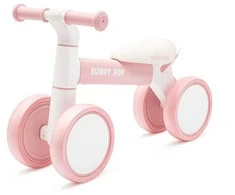 Vaikiškas paspirtukas Baby Mix Baby Bunny Hop Ultralight rožinis