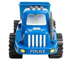 Vaikiškas policijos dviratis BAYO POLICE 70 cm mėlynas