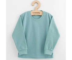 Vaikiški medvilniniai marškinėliai ilgomis rankovėmis New Baby Kindergarten iceberg, 122 (6-7 metai)