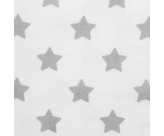 Vandeniui atsparus flanelinis įklotas New Baby stars
