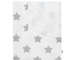 Vandeniui atsparus flanelinis įklotas New Baby stars
