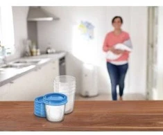 Philips Via puodelių rinkinys su dangteliu Avent 180 ml - 5 vnt