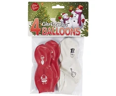 Viborg Bini Christmas Balloons, 4 Pieces