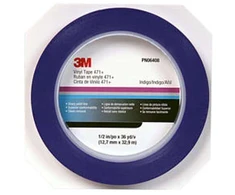 3M Vinilinė maskavimo juosta mėlyna 6mm x 3