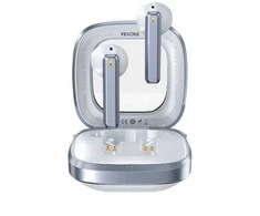 WEKOME VB09 Cyerin serija – Bluetooth belaidės ausinės V5.3 TWS su įkrovimo dėklu (balta)