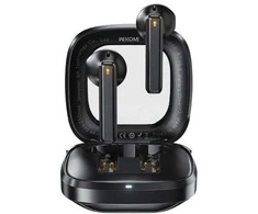 WEKOME VB09 Cyerin serija – Bluetooth V5.3 TWS belaidės ausinės su įkrovimo dėklu (juoda)
