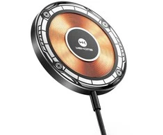 WEKOME WP-U99 Vanguard serija – MagSafe 15W indukcinis įkroviklis (juodas)