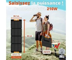 Wonder Ws210 - 210W saulės baterija su MC4 išėjimu (juoda)