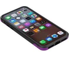 Dėklas Zizo Star Diamond hibridinis dangtelis, skirtas iPhone X (violetinė / juoda)