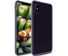 Dėklas Zizo TPU dangtelis, skirtas iPhone X (violetinė)