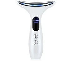 Veido kaklo masažuoklis Neck beauty device, baltas