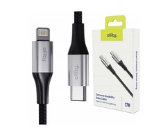 Allity Sp. z o.o. "Allity" kabelis AUC-01 USB-C - Lightning 2.0 m 27W juodas