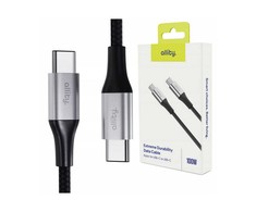 Allity Sp. z o.o. "Allity" kabelis AUC-01 USB-C - USB-C 1,0 m 100W juodas