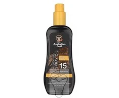 Australian Gold Suncreen SPF15 Spray Oil Hydrating Formula Drėkinantis apsauginis purškiamas aliejus nuo saulės, 237 ml