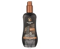 Australian Gold Spray Gel Sunscreen SPF6 Apsauginis purškiamas pienelis nuo saulės su bronzantais, 237 ml