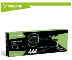 Badmintono rinkinys dėkle - 8 dalys Trizand