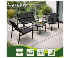 Balcony furniture set - 4 pieces Gardlov