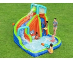 Žaidimų aikštelė Vandens parkas Turbo Splash Mega vandens parkas BESTWAY