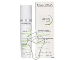 Odą lyginantis koncentratas riebiai ir mišriai odai Bioderma SEBIUM NIGHT PEEL, 40ml
