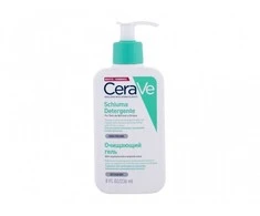 Putojantis veido ir kūno prausiklis normaliai ir riebiai odai Cerave Foaming Cleansing Gel, 236 ml