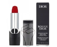 Christian Dior Dior Rouge Dior Barra De Labios 999 Satinv Elvet, 30 ml