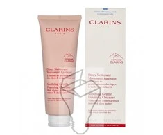 Clarins Soothing švelnus Foaming Valiklis veido prausiklis sausai / jautriai odai, 125 ml