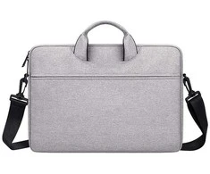 Devia nešiojamo kompiuterio krepšys / MacBook handbag Justyle 15,4'' pilkos spalvos