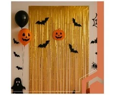 Decorative curtain 2x1m auksinis Ruhhy 26173