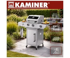 Gas grill 2+1 10kW Varen 3.0 Kaminer