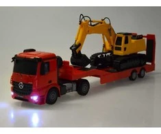 EE Jokomisiada Nuotolinio valdymo pultas Mercedes sunkvežimiui + priekabai, ekskavatoriui, mastelis 1:26 RC0693