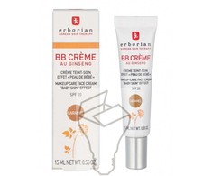 Erborian BB veido kremas su ženšenio ekstraktu ir SPF 20, spalva: Caramel, 15 ml