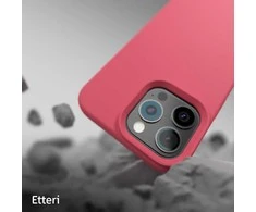 Etteri silikoninis Mag dėklas, skirtas iPhone 16 Pro Max 6,9" aviečių spalvos