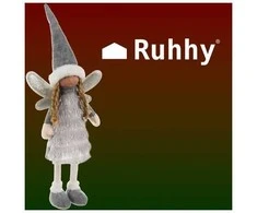 Fairy - Christmas figurine pilka Ruhhy 22343