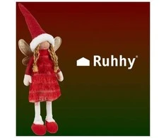 Fėja – kalėdinė figūrėlė raudona Ruhhy 22346