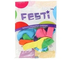 Festi Balionai 22 cm 10 vnt.