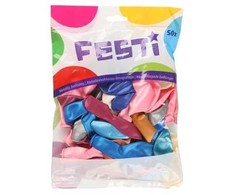Festi Balionai 25 cm, 50 vnt