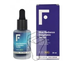 Freshly Cosmetics Mėlyna Radiance Enzymatic Serum fermentinis šveičiantis serumas veidui, 30 ml