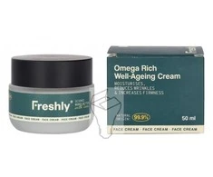 Freshly Cosmetics Omega Rich Well-Ageing Kreminis senėjimą stabdantis veido kremas, 50 ml