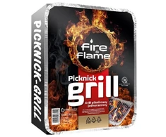 Grill Impex Vienkartinis grilis su BBQ briketais