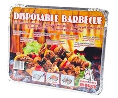 Grill Impex Vienkartinis grilis su BBQ briketais