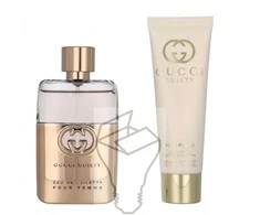 Set Gucci: Guilty Eau De Toilette For Women, 50 ml + Guilty Moisturizing Losjonas kūnui, 50 ml