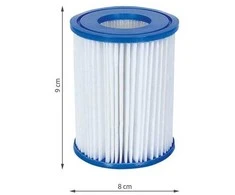 I tipo baseino siurblio filtras BESTWAY 58093