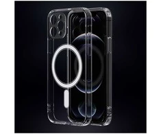 TFO "iPhone 16 Pro Max 6,9" apsauginis dėklas su 1,5 mm magnetu nuo smūgių, skirtas "iPhone 16 Pro Max" 6,9 skaidrios kameros apsaugai