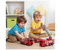 Iso Trade Fire brigade car set 26305
