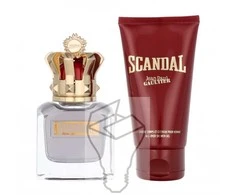 Jean Paul Gaultier Scandal Pour Homme rinkinys vyrams (EDT, 50 ml + dušo želė, 75 ml)