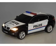 Jokomisiada BMW X6 sportinis policijos automobilis su nuotolinio valdymo pulteliu RC0660 CY