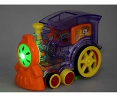 Jokomisiada Domino Locomotive dėlionė blokuoja 80 dalių